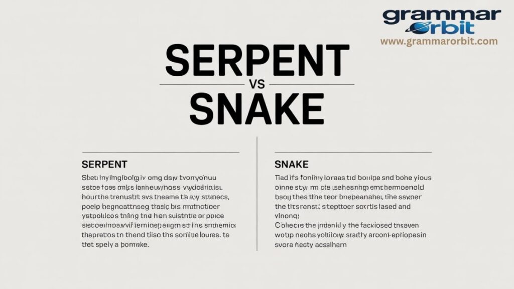 Identifying Snakes: A Visual and Behavioral Guide