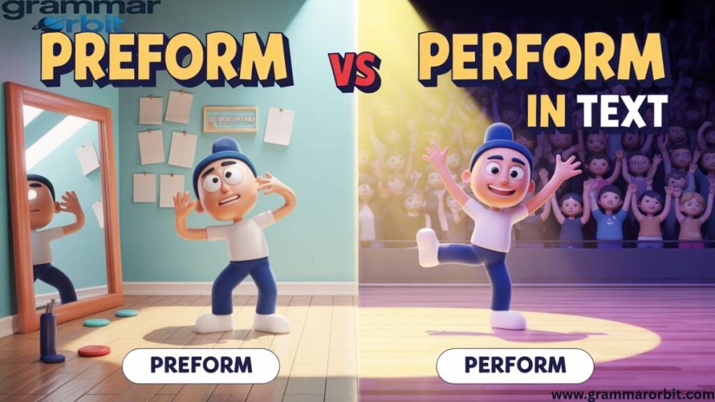 Perform vs Preform: The Key Differences