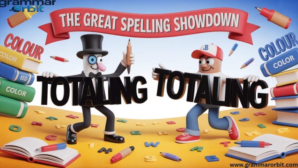 Totalling vs Totaling in Formal Writing