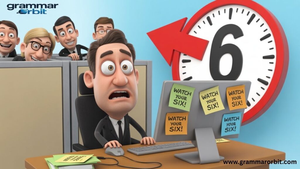 Your Situational Awareness Toolkit, Watch Your Six