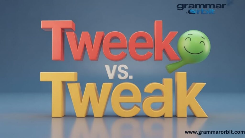The Use of Tweak Over Time