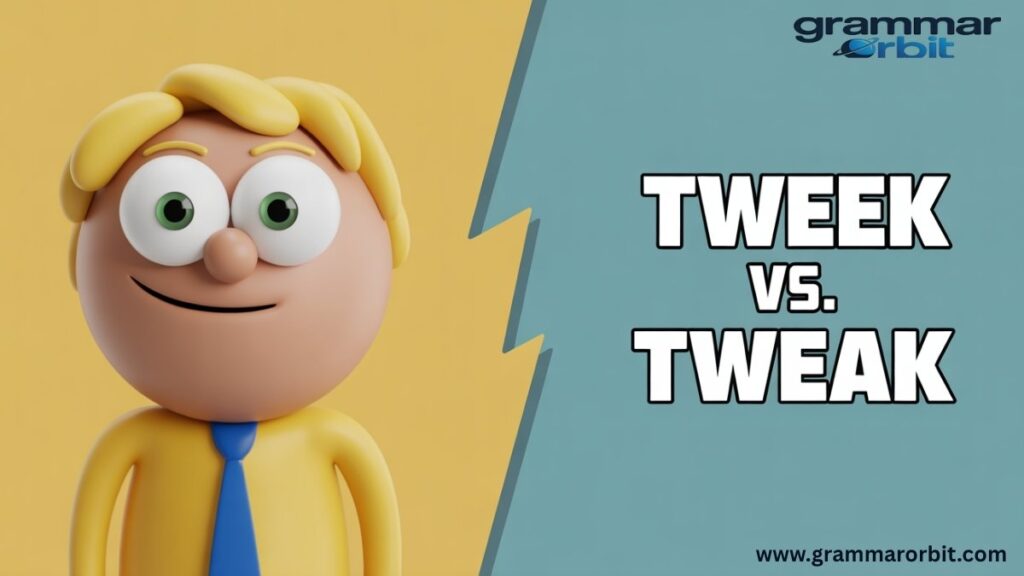 Tweek vs Tweak