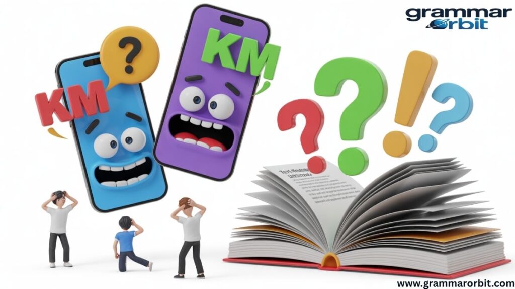 How to Figure Out What KM Means in a Conversation