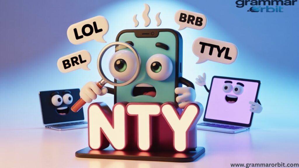 NTY Meaning in Text