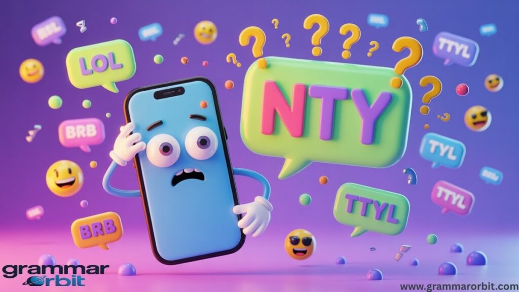 Examples of NTY in Text Conversations