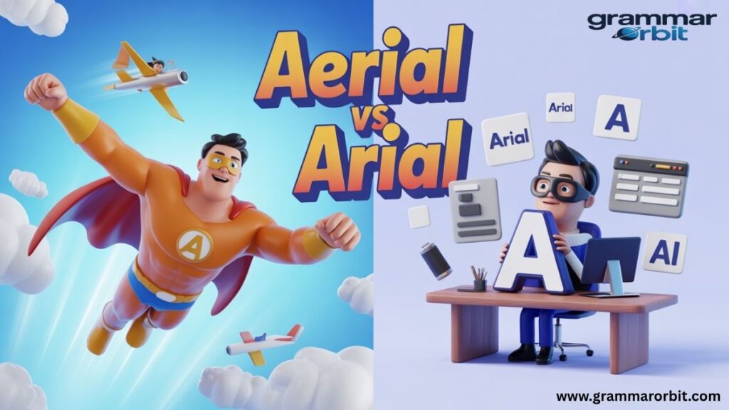 Aerial vs Arial