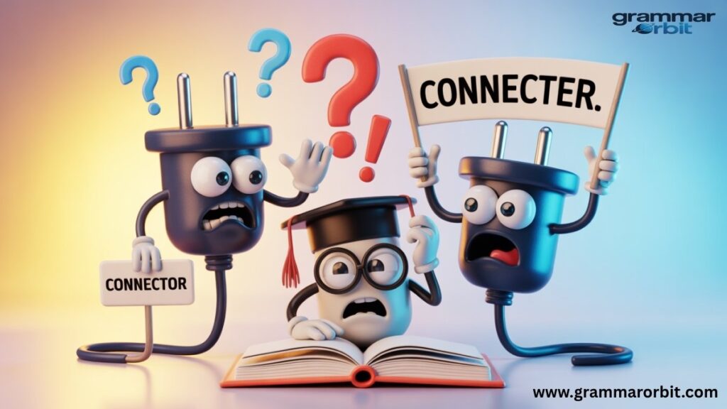 Historical Background When “Connecter” Still Appeared in English