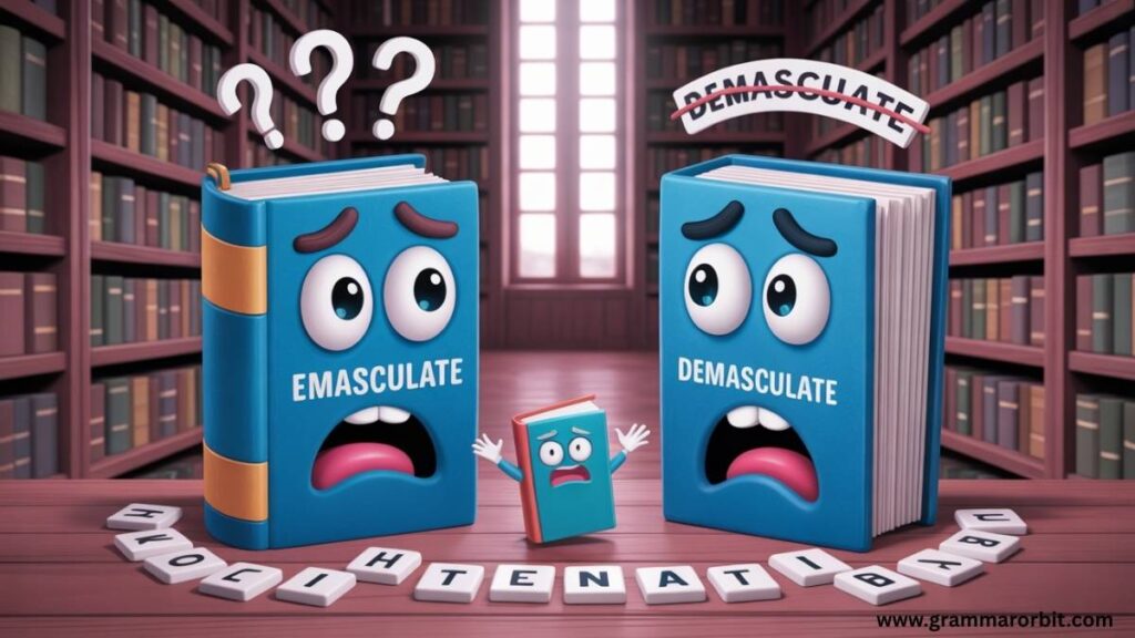 Examples of Emasculate in Sentences