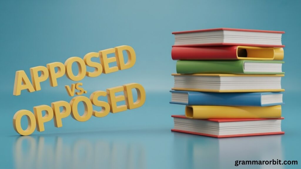 Apposed vs Opposed What’s the Difference?