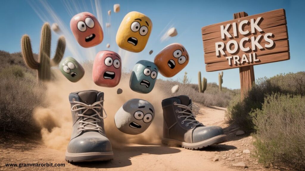 When to Use the Phrase “Kick Rocks”