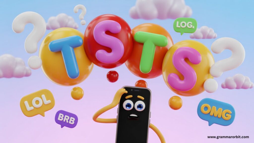 TSTS Meaning in Text