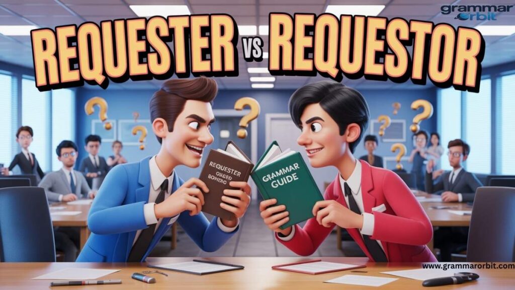 The Real Difference Between Requester and Requestor
