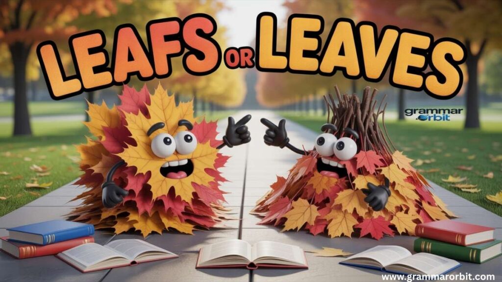 Leafs or Leaves