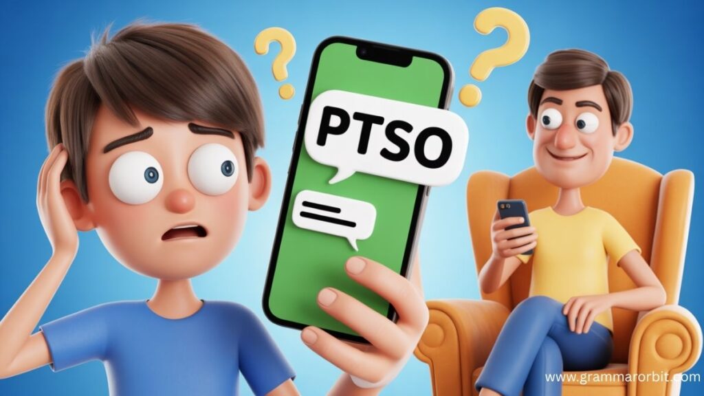 PTSO Slang Meaning