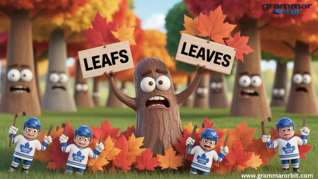 How to Use Leafs and Leaves Correctly