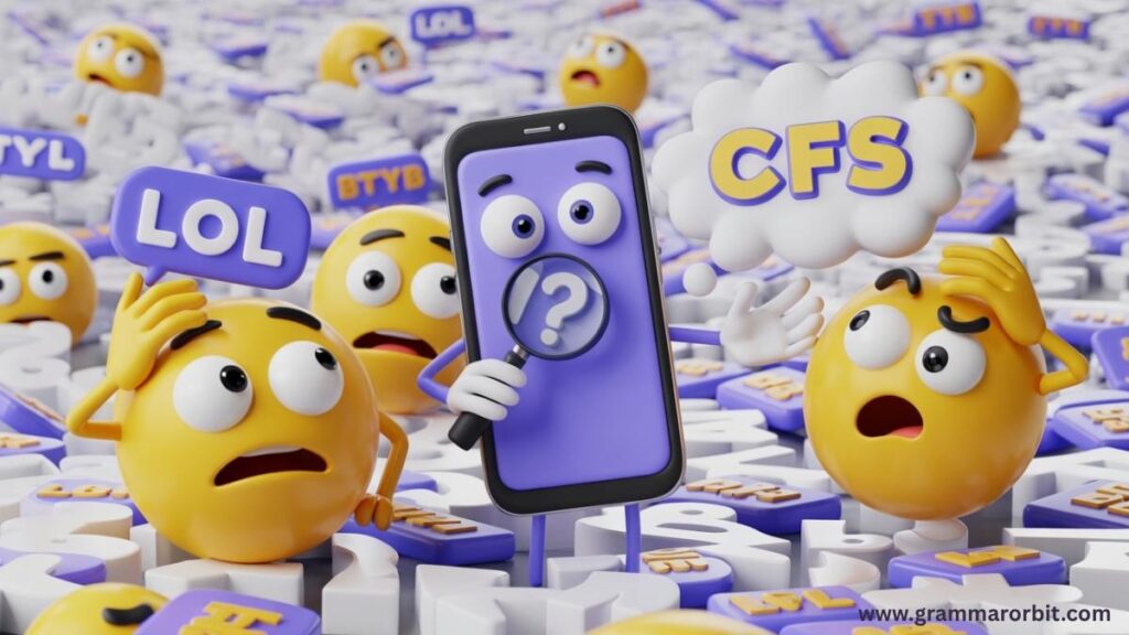 Where the Modern CFS Slang Came From