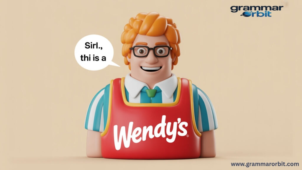 Origin and Rise The Meaning & Origin of the “Sir This Is a Wendy’s” 