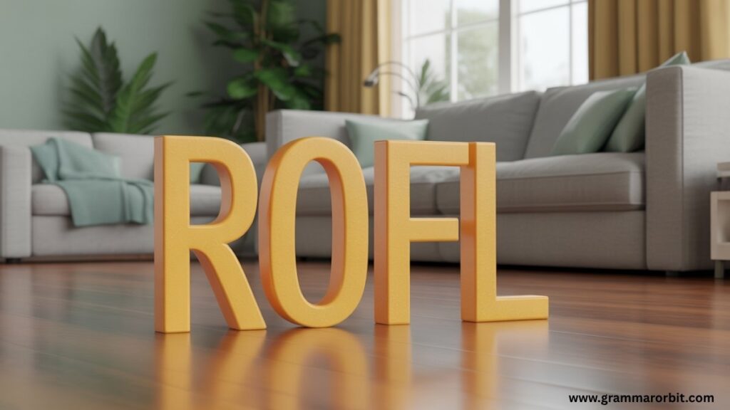 How to Respond When Someone Sends ROFL Meaning in Text