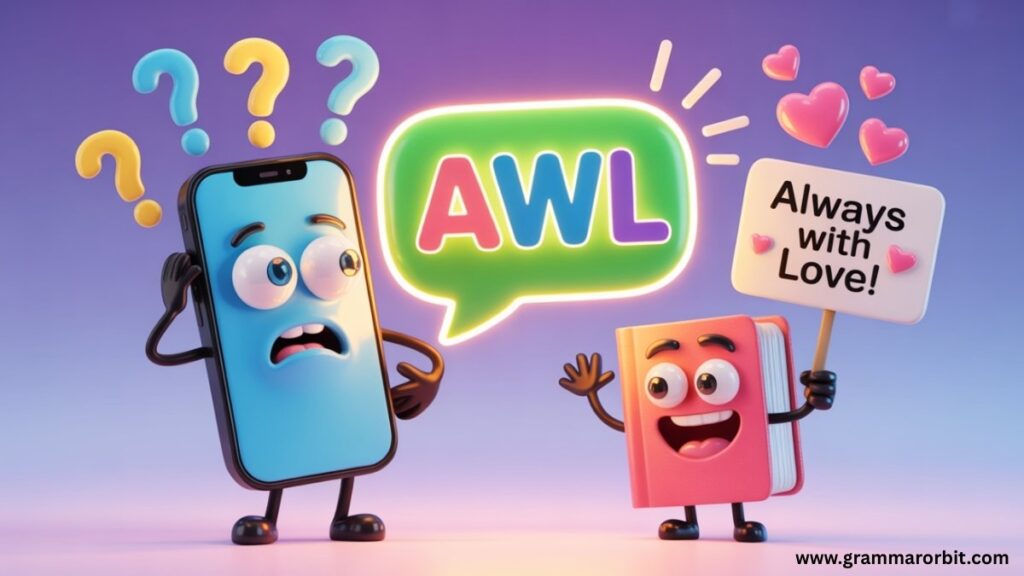 AWL Meaning in Text: What It Really Means and How to Respond