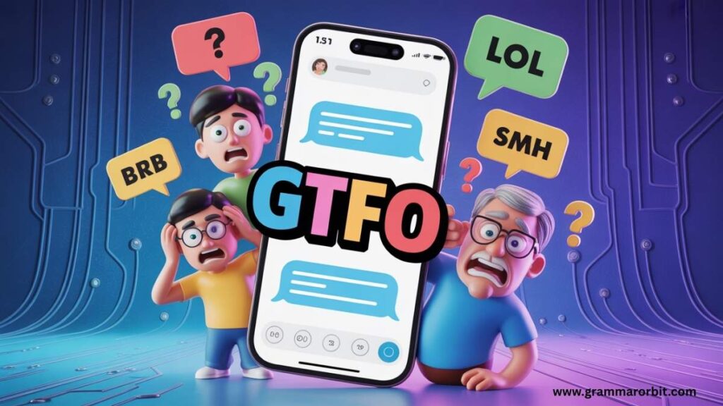 GTFO Meaning in Text 😲 What This Acronym Really Means