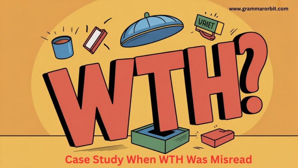 Case Study When WTH Was Misread