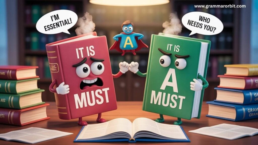 Good Alternatives to “It Is Must vs It Is a Must”