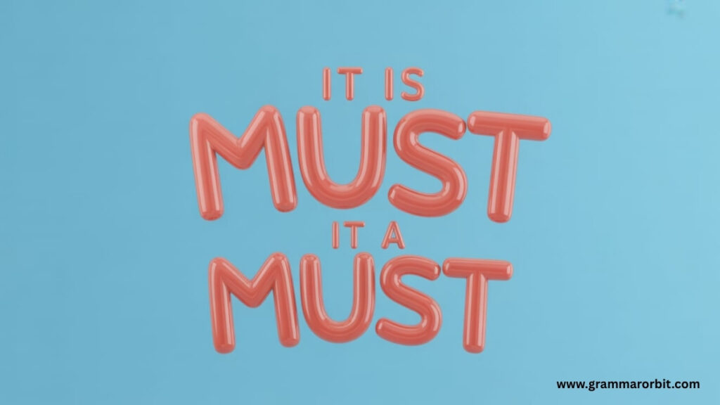 Quick Checklist Before You PublishIt Is Must vs It Is a Must