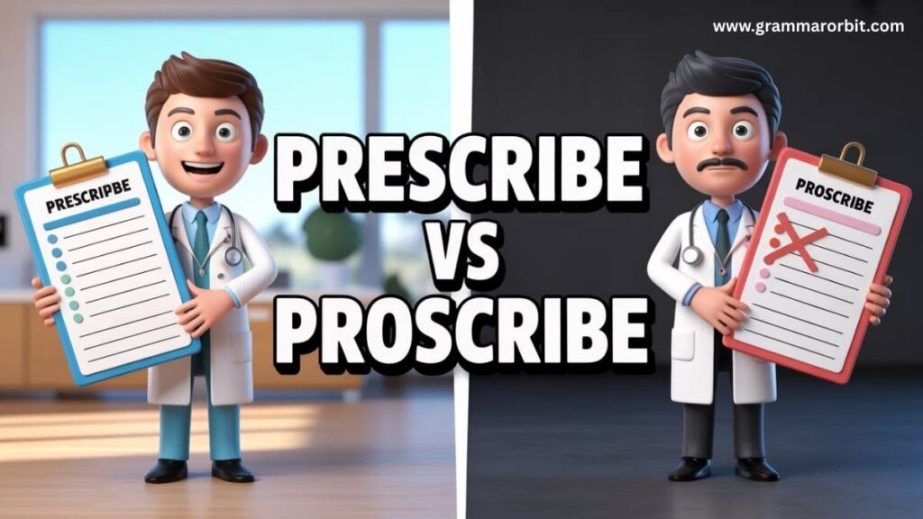 Proscribe in Social and Workplace Contexts