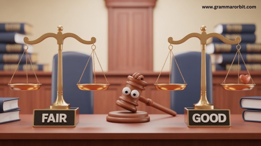 Fair vs Good What’s the Difference?