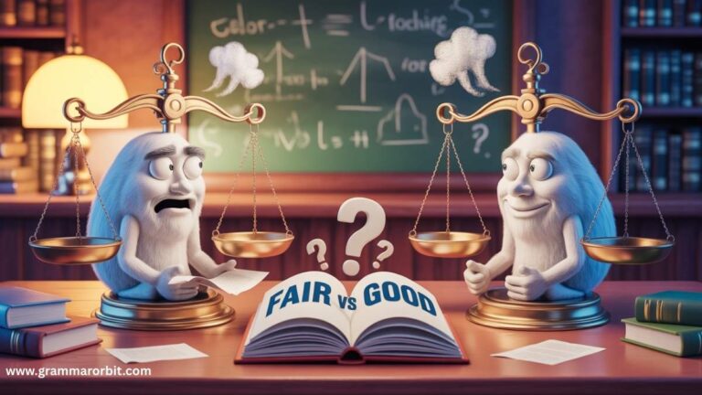 Fair vs Good What’s the Difference? - Grammar Orbit