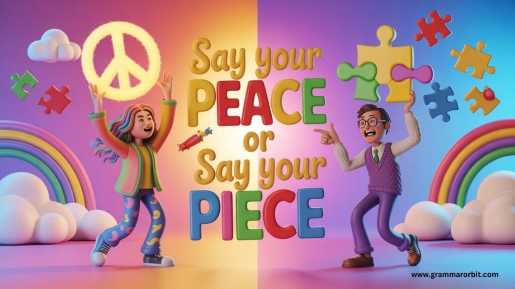 The Role of Homophones and Idioms