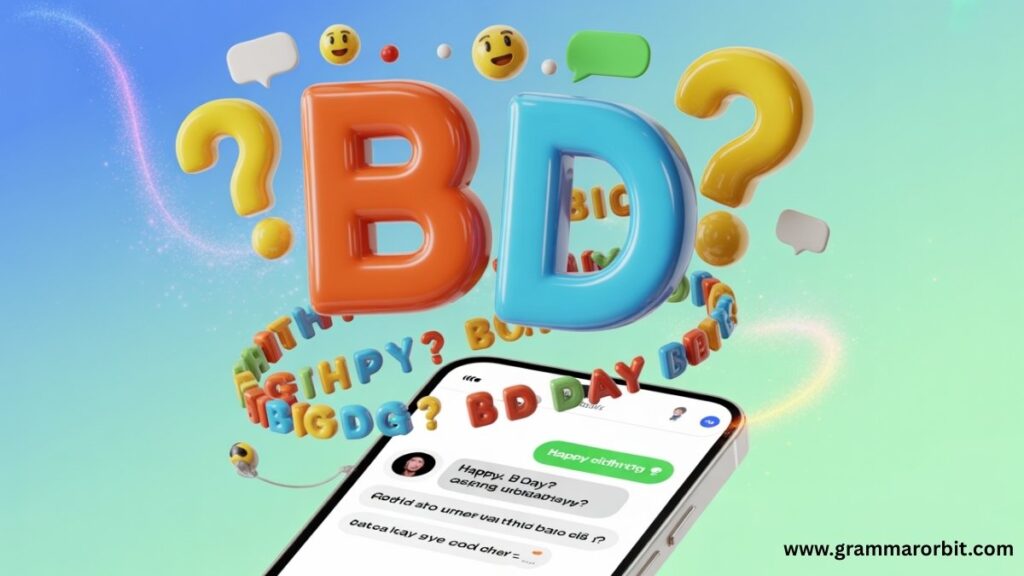 Real Examples of BD in Conversation