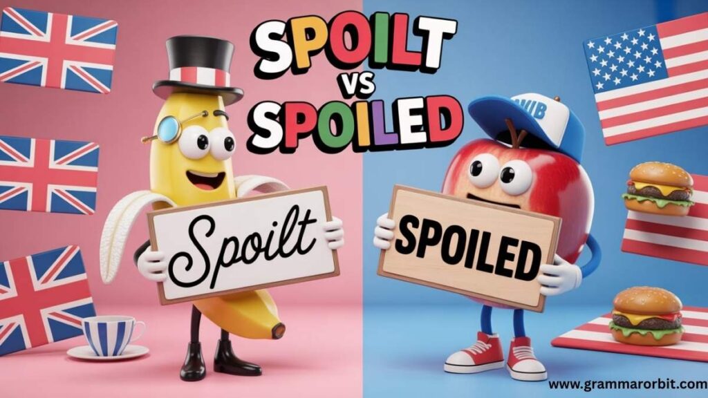 Spoilt vs Spoiled Mastering Their Unique Uses and Meanings