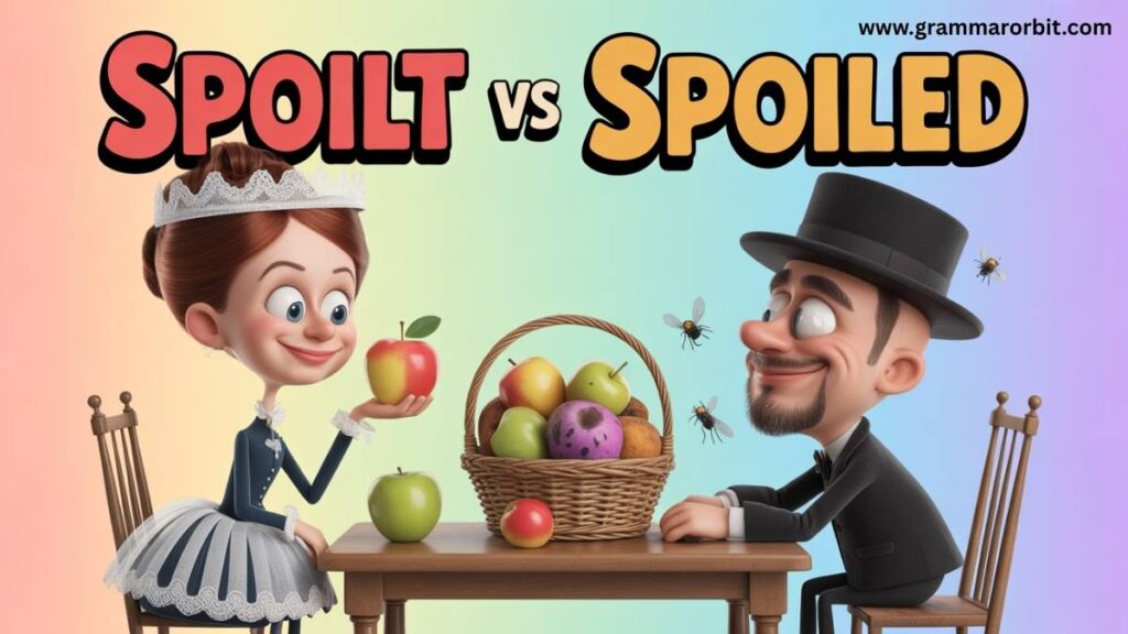Practical Guide: When to Use ‘Spoiled’ vs ‘Spoilt’