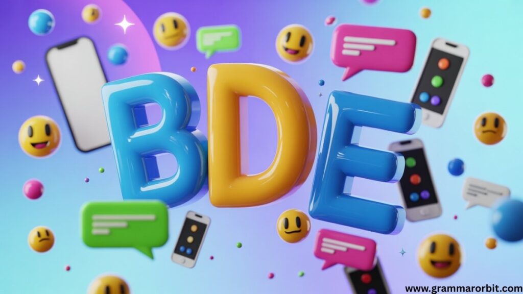 Common Misunderstandings About BDE Meaning in Text