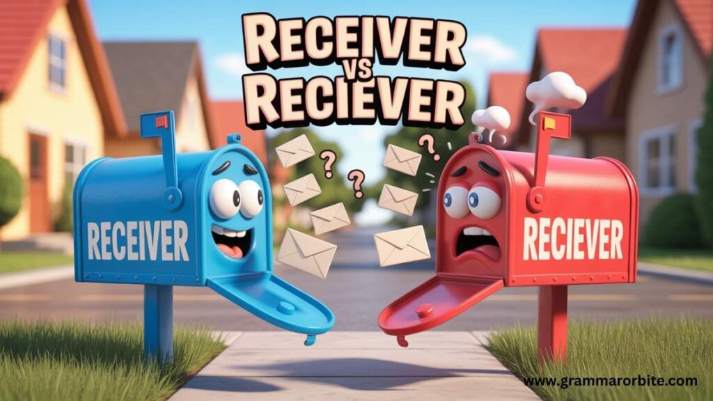 Receiver vs Reciever Which is Correct?