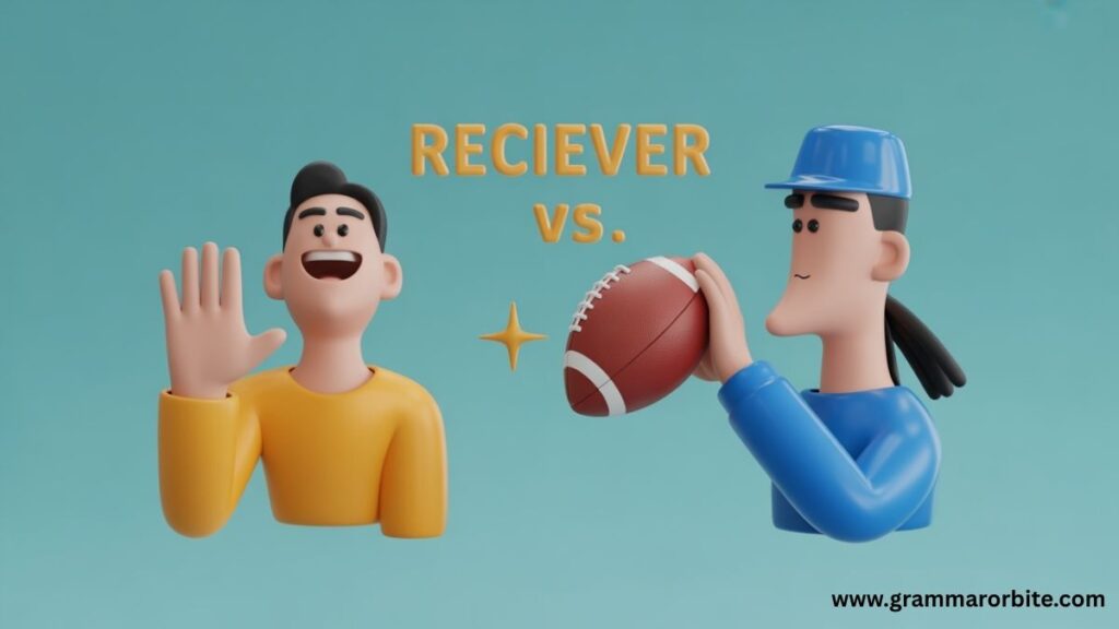 Origin and Etymology of Receiver