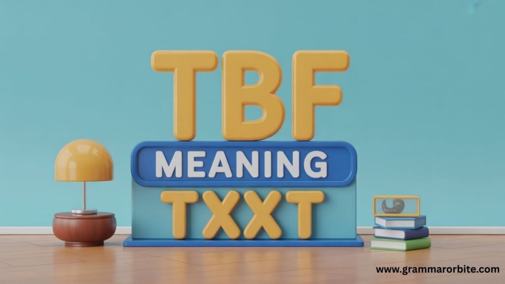 TBF Meaning in Text 🤔 A Complete Guide to Understanding