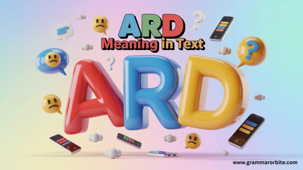 How ARD Is Used in Everyday Texting