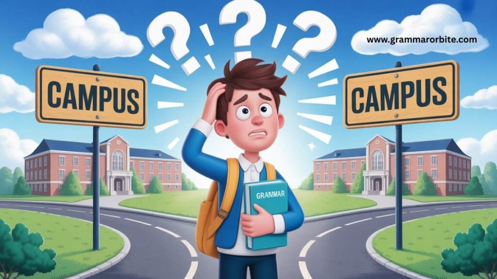 Campus or Campuss? A Complete Grammar Guide