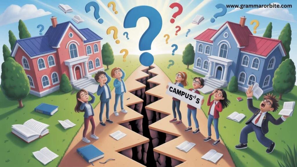 How to Use Campus in Sentences