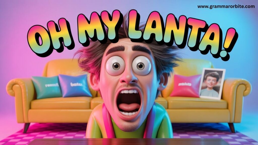 Why People Say Oh My Lanta Instead of Swearing