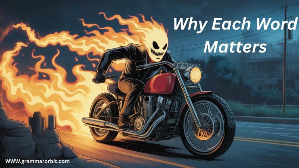 Breaking Down the Phrase Why Each Word Matters