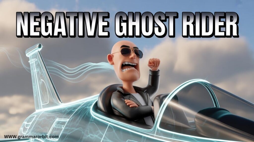 Negative Ghost Rider Slang and Internet Culture