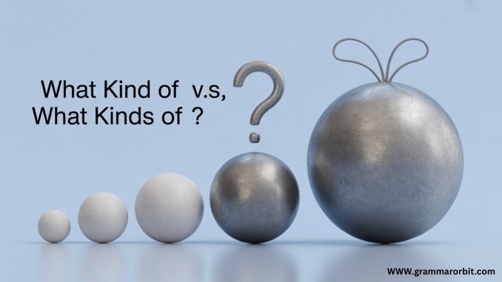 What Kinds of vs Which Types of