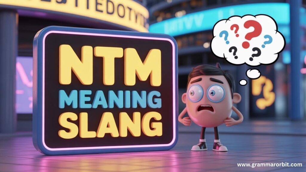 NTM Meaning on Social Media Platforms