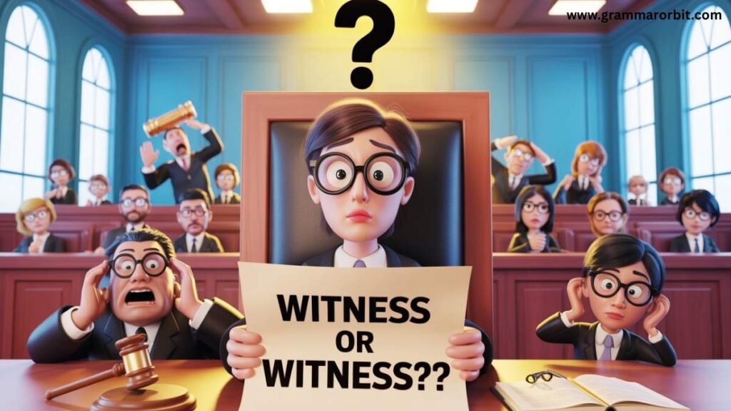 Is It Witnesss or Witness? A Simple Guide
