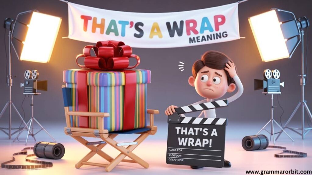 That’s A Wrap Meaning Origin and Usage