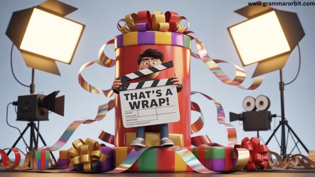 Real Life Examples of That’s a Wrap