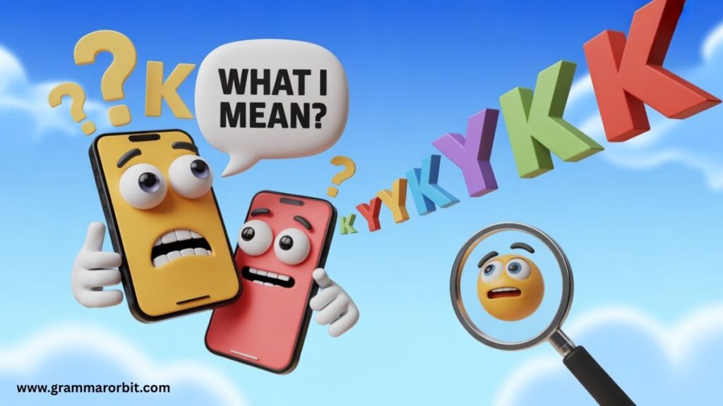 What Does YK Mean in Texts?